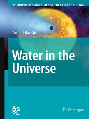 cover image of Water in the Universe